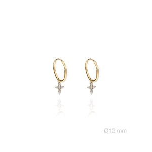 PENDIENTES AROS LISOS