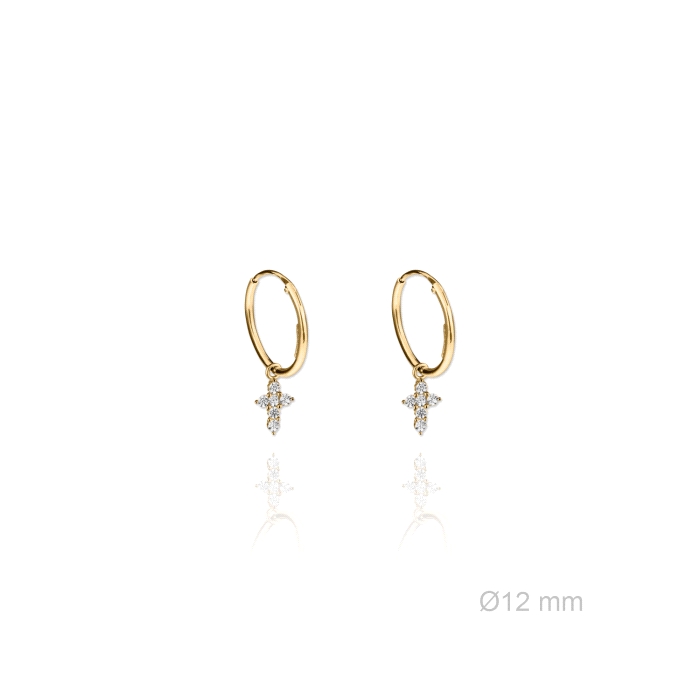 PENDIENTES AROS LISOS
