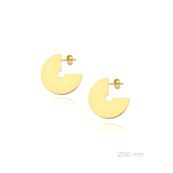 PENDIENTES LARGOS LISOS