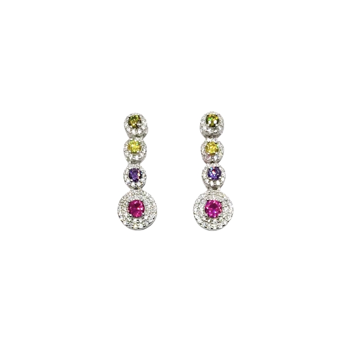 PENDIENTES MULTICOLOR LARGOS