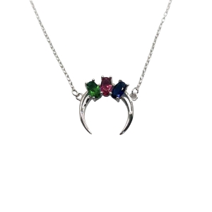COLLAR MEDIA LUNA COLORES